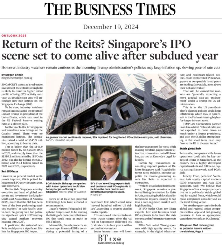 Singapore's Stock Market